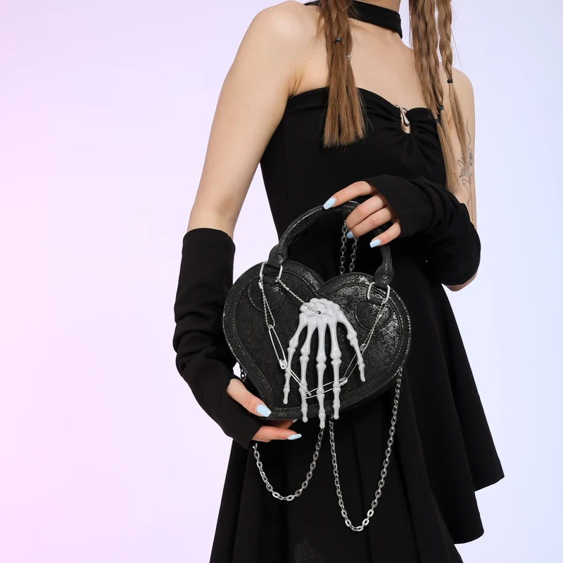 Halloween Gothic Evil Hand Spooky Trick or Treat Party Evening Sling Bag Main image