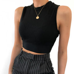 Bandage Criss Cross Cotton Cami Top
