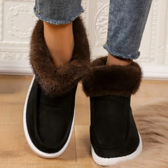 Hot Sale Ladies Shoes 2024 New Casual Fashionable Winter Female Shoes Comfortable and Warm Women's Snow Boots Botas De Mujer