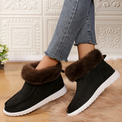 Hot Sale Ladies Shoes 2024 New Casual Fashionable Winter Female Shoes Comfortable and Warm Women's Snow Boots Botas De Mujer