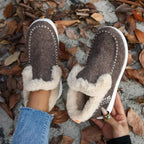Round Toe Plush Fleece Warm Short Barrel Large Size Snow Boot