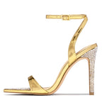 Elegant  Party Wedding  Crystal Rhinestones Stripper High Heel