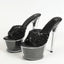 Size 34-43  20CM Platform Sequined Transparent High High Heel