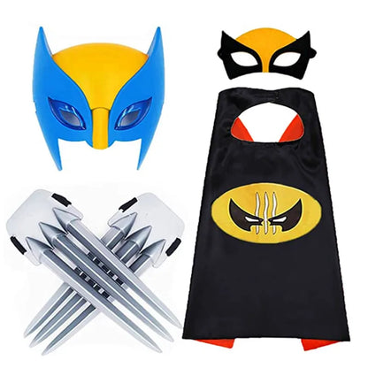 Deluxe Muscle-Chest Wolverine Superhero Kid Costumes