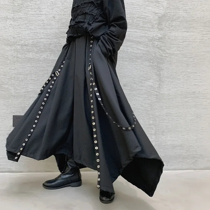 Men Ribbon Dark Halloween Pants Main image
