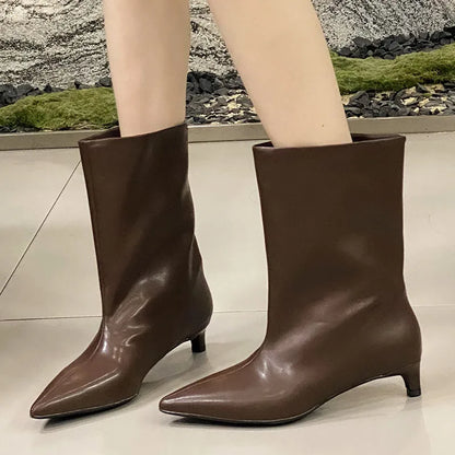 Elegant Fashionable Chic Stylish Comfortable Casual Knee High Boots