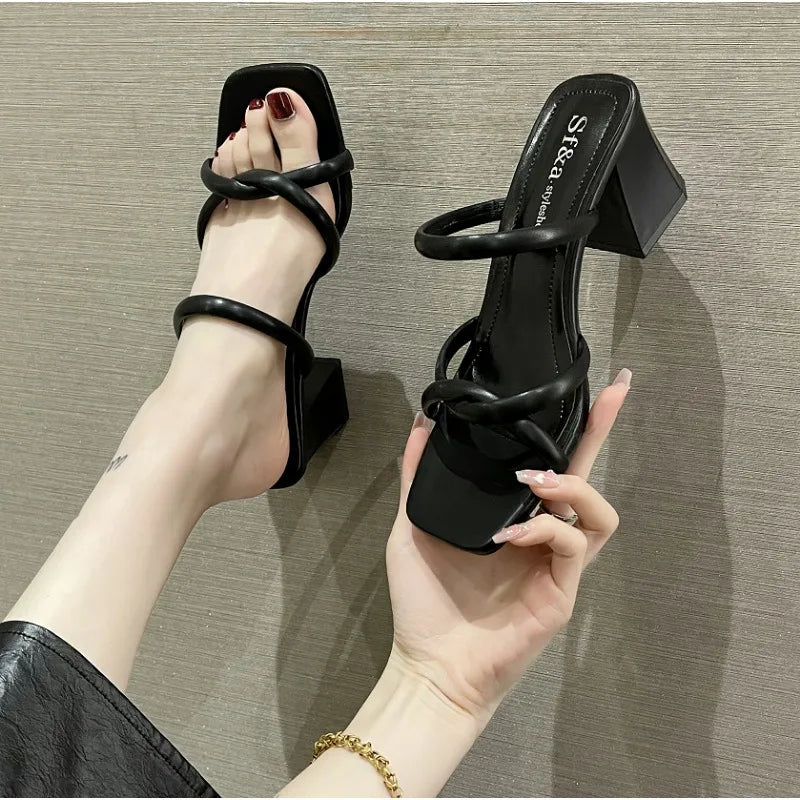 Pointed Leopard Fashionable Summer Stylish Elegant New Comfortable Low Heel Pumps Main image