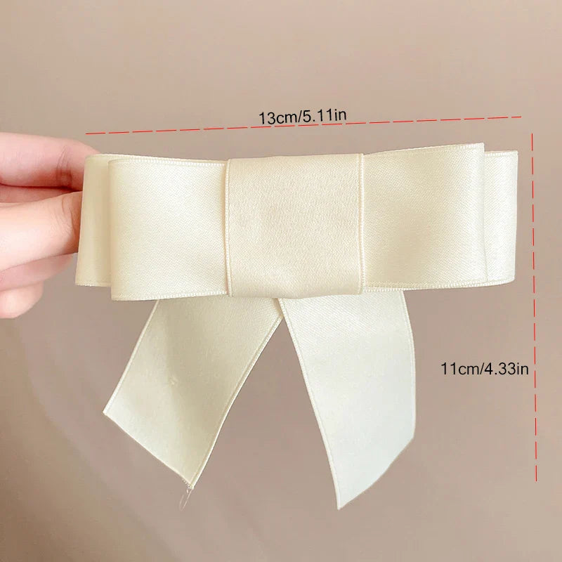 Korean Style Hot Girl Solid Color Large Duckbill Christmas Hair Accessory