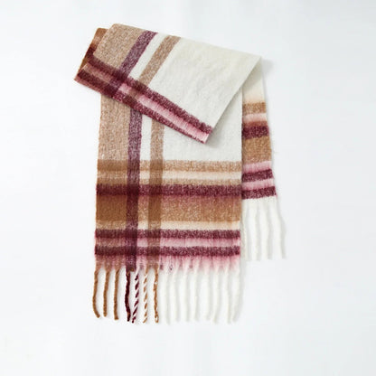 Winter Imitation Cashmere Fashion Neck Scarf - Thickened and Warm