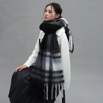 Winter Imitation Cashmere Fashion Neck Scarf - Thickened and Warm