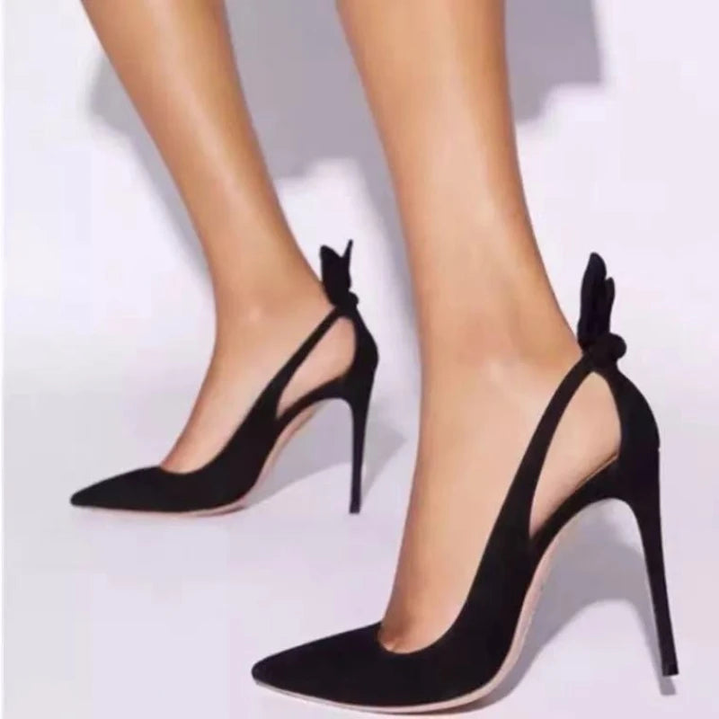 Suede High Heel Fashion Office Feast Comfort Party High Heel Main image