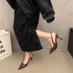 Chunky Transparent PVC Summer Stylish  New High Low Heel Pumps