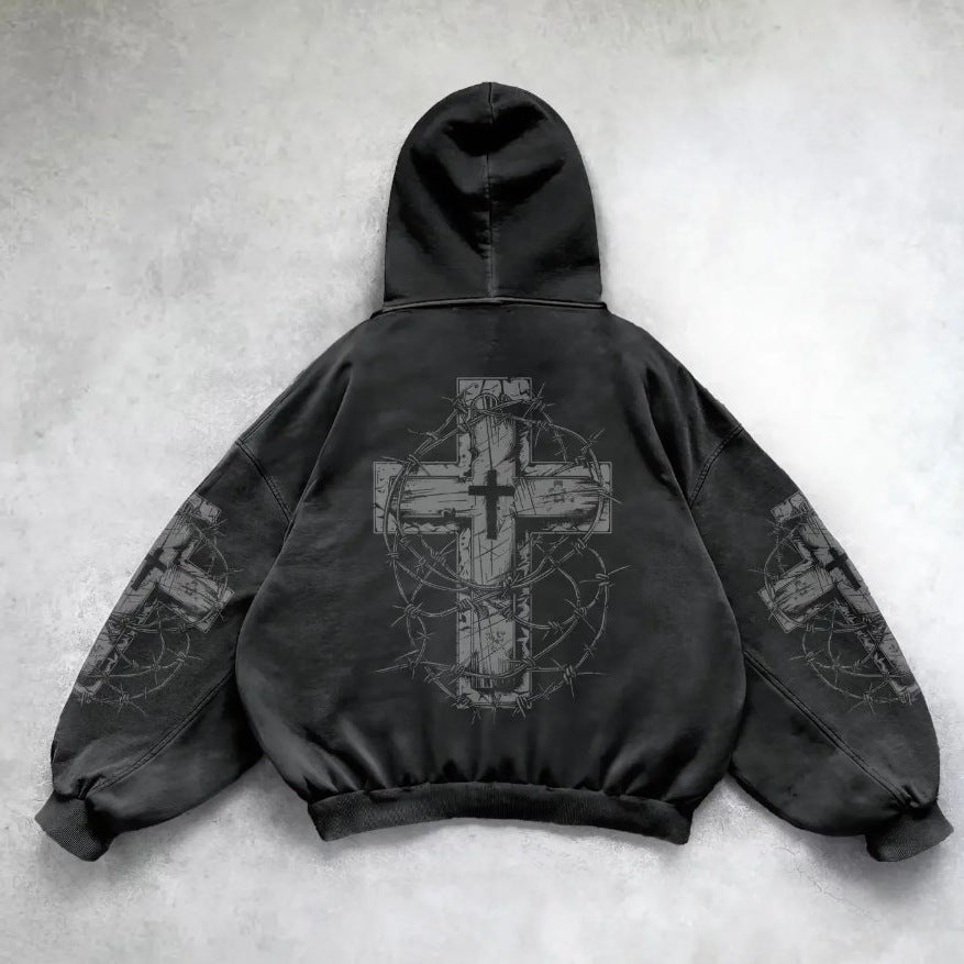 Street Style Gothic Hoodie Main image