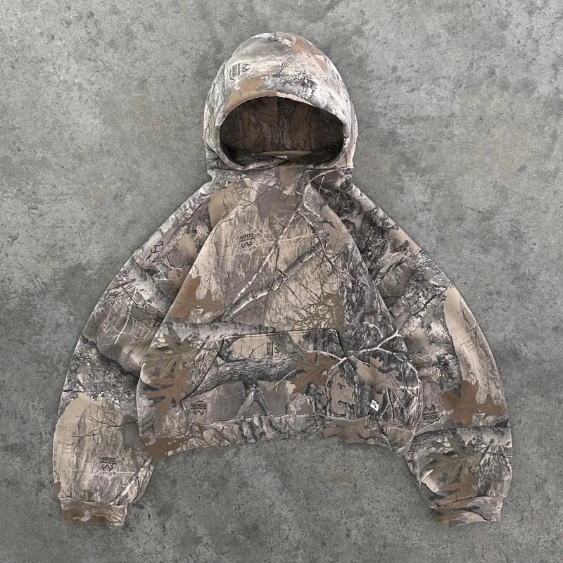 Urban Gothic Camouflage Hoodie Main image