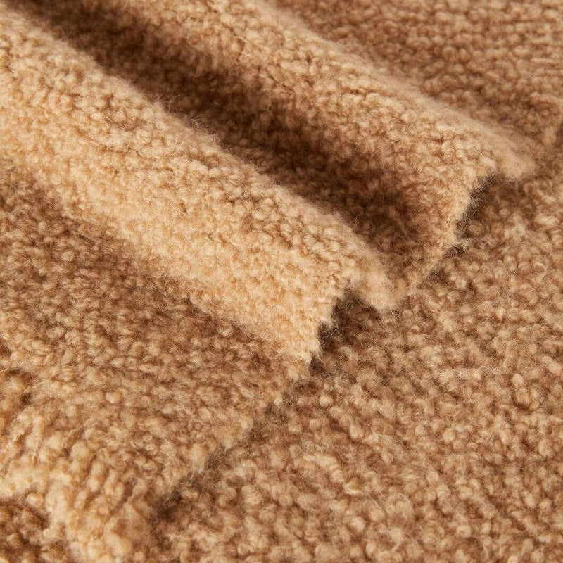 Warm Thick Camel Wool Colorful Stylish Scarf Secondary image