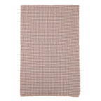 Retro Color-blocked Checkered Soft Comfortable Warm Houndstooth Scarf