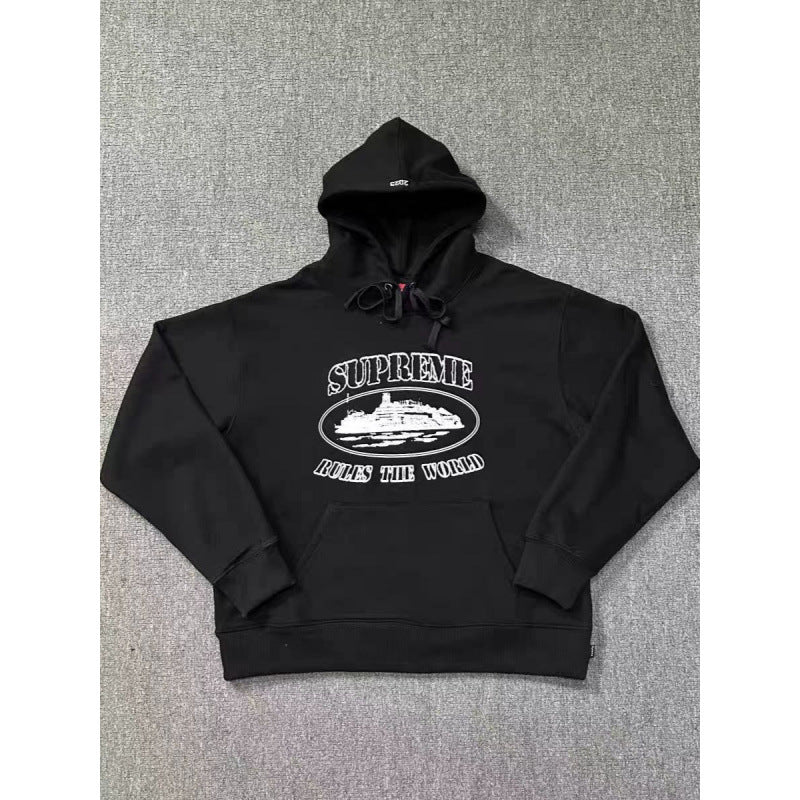 Street Style Devil Print Hoodie Main image