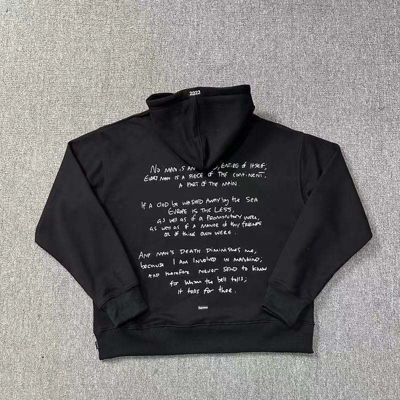 Street Style Devil Print Hoodie Secondary image