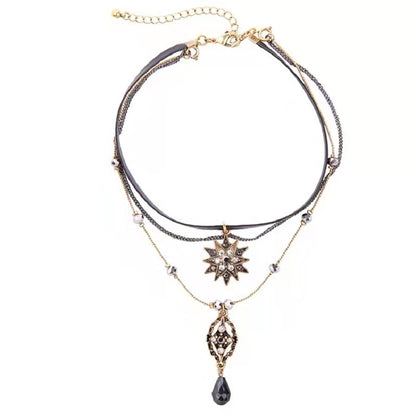 Harajuku Dark Lolita Gothic Steam Punk Choker Necklace