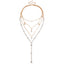 Multi-layer High Gloss Baroque Heart Pearl Necklace