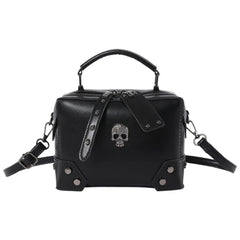 Studded Leather Punk Rock Rivet Chain Wallet Purse Crossbody Handbag
