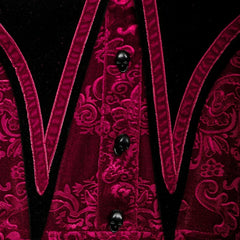 Gothic Daily Bat Shaped Pointed Navy Velvet Party Club Vintage Mysterious Gothic Dress