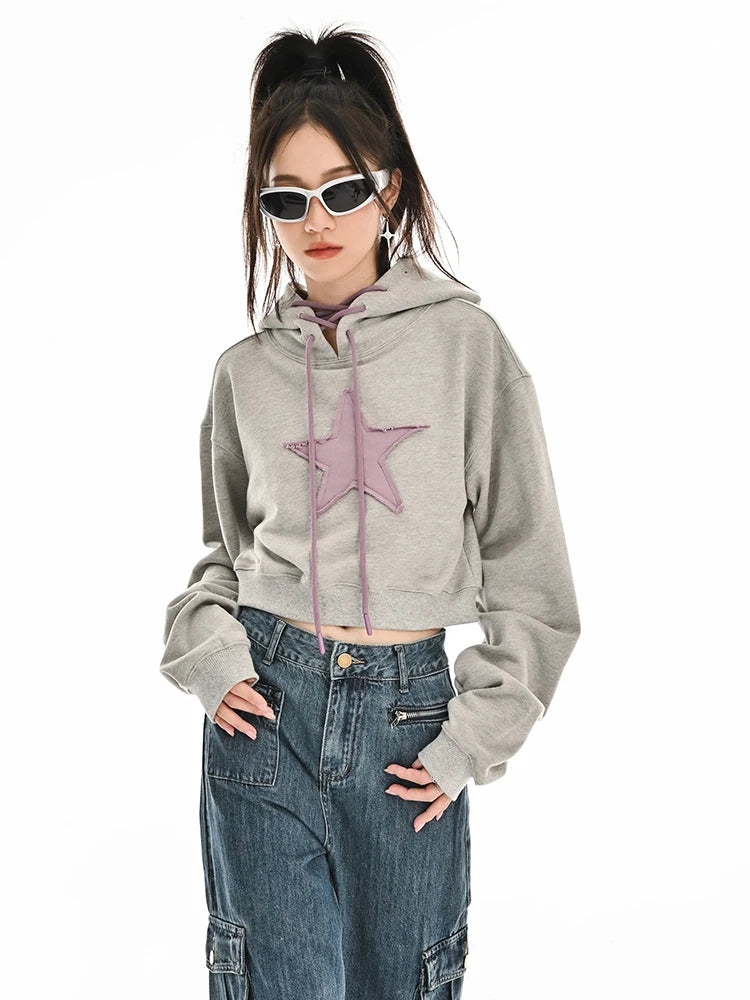 American Retro High Fashion Casual Loose Vintage Streetwear Pullover Hoodie Main image
