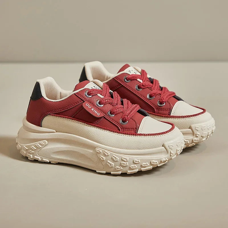 Platform Shoes for Women Outdoor Casual Jogging Sneakers Designer Brand Woman Walking Trainers Wedges Chunky Hiking Footwear Main image