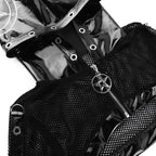 Hooded  Dark Grunge Punk Zip Up Gothic Faux Cardigan