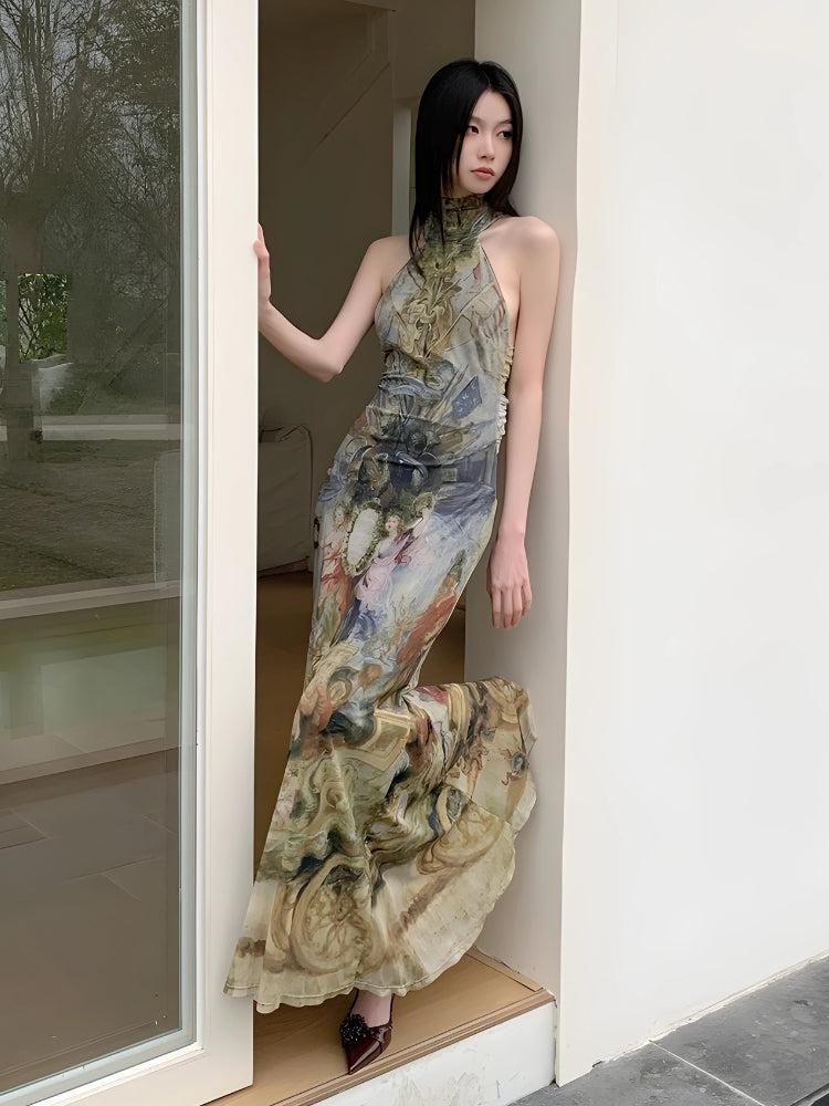 Renaissance Maxi Dress Secondary image