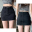 DressBetty - Tight High Waist  Side Split Denim Skirt