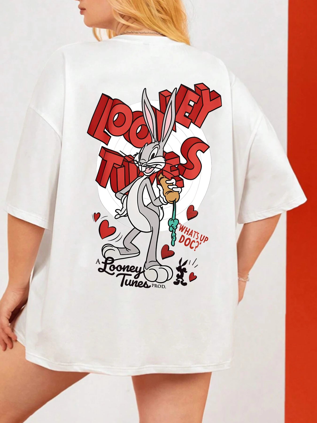 Wild Print Elastic Fit T-shirt Secondary image