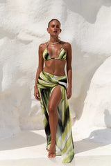 Lace-up Cover Up Thong Sexy Three Piece Swim Sets