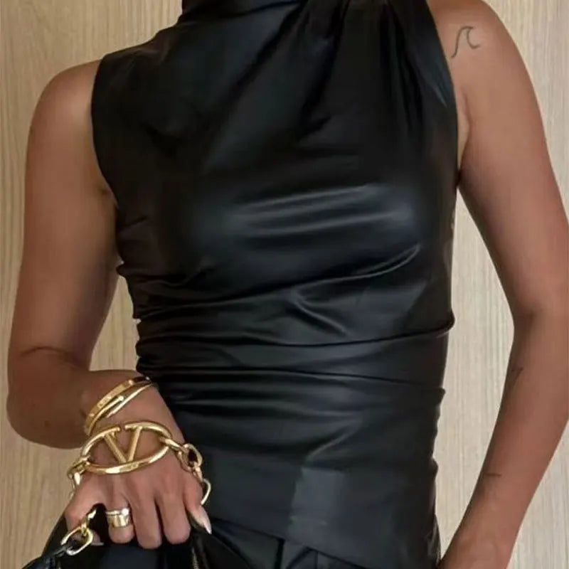 Sleeveless Bodycon High Street Cami Top Main image