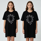 Long Style Cotton Loose T-shirt