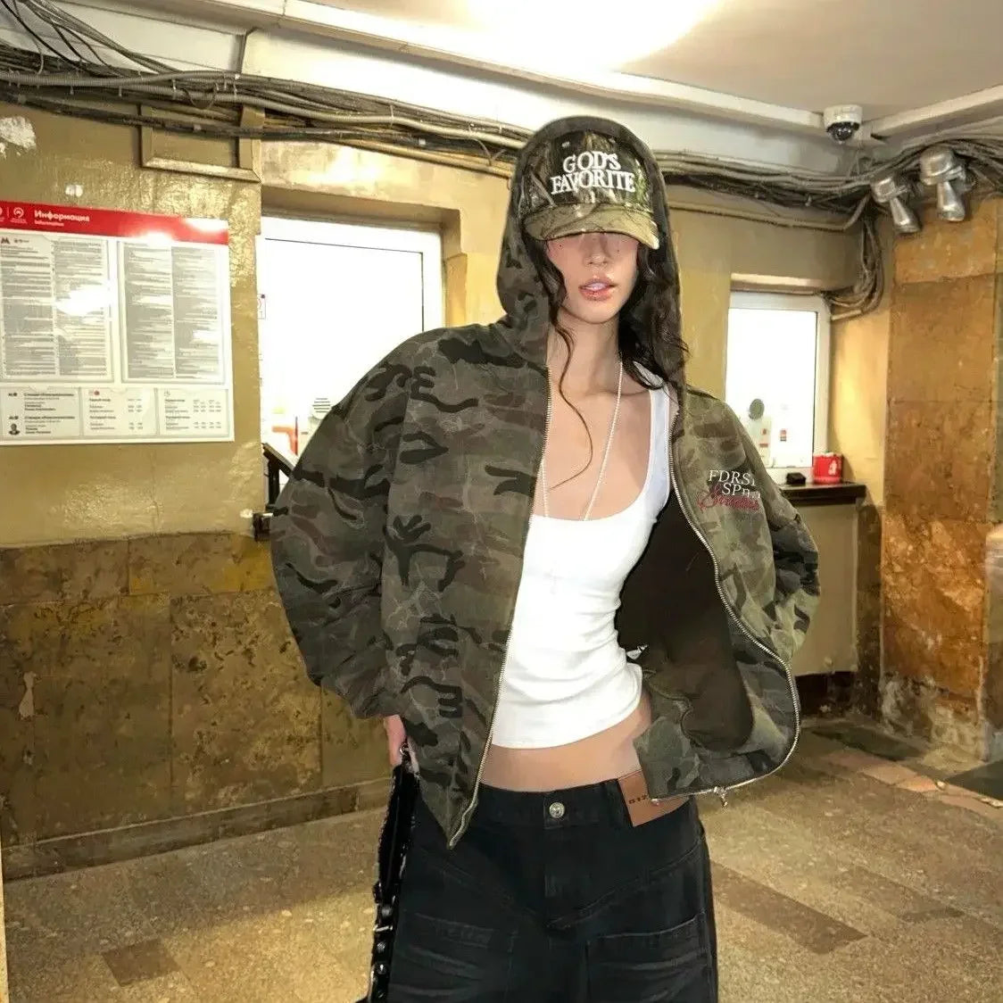 Camouflage High Street Hoodie Secondary image