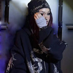 Retro Pattern Street Hoodie