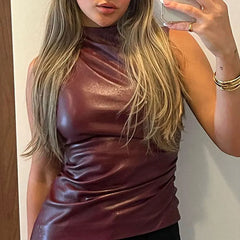 Sexy Sleeveless Bodycon High Street Cami Top