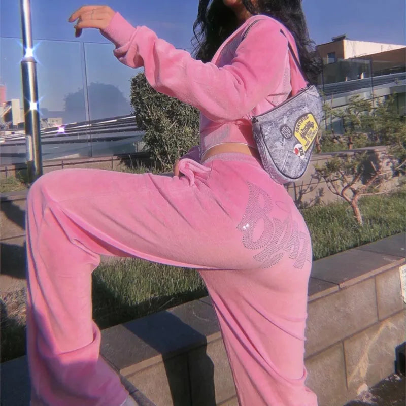 Bratz Rhinestone Velvet Hoodie Main image