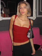 Sleeveless Casual Party Vest Cami Top