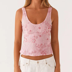 Sequin Sparkly Sleeveless Shirt Cami Top