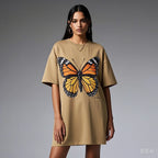 Appliqué Cotton Loose Fit T-shirt