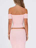 Kawaii Cottage Off Shoulder Strapless