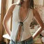 Strapless Off Shoulder Solid Cami Top
