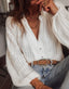 Vintage Lace Hollow Out Casual Blouse