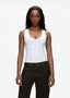 Minimalist Deep V  I-Shaped Cami Top