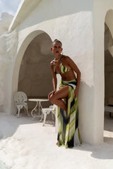 Lace-up Cover Up Thong Sexy Three Piece Swim Sets