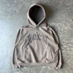 Gothic Star Oversized Hoodie