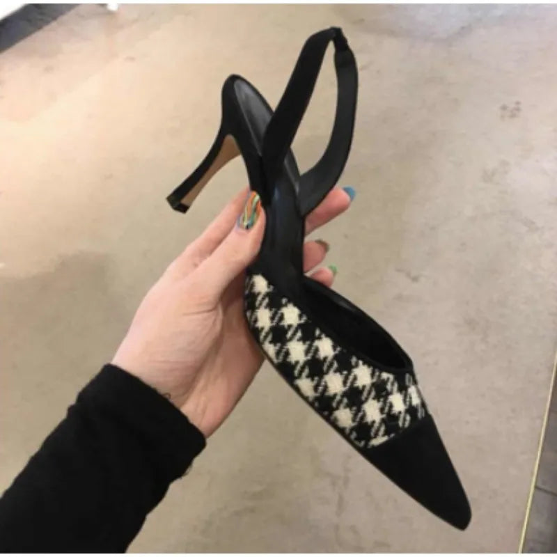 New Summer Pointed Thin Fashion Comfortable Stylish Women Low Heel Pumps Main image
