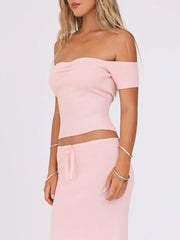 Kawaii Cottage Off Shoulder Strapless